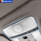 Передняя лампа для чтения автомобиля, декоративная крышка сетки для Mercedes Benz S Class W221 2008-2013, Чехол для очков, аксессуары для панели
