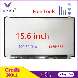 15 6 inch laptop led screen for lenovo g50 30 g50 45 g50 70 g50 70m g50 80 n156bge e42 b156xtn03 1 ltn156at31 b156xtn04 0 30pins free global shipping