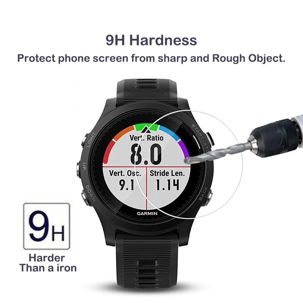 Диаметр 34 43 мм Универсальная круглая защитная пленка из закаленного стекла