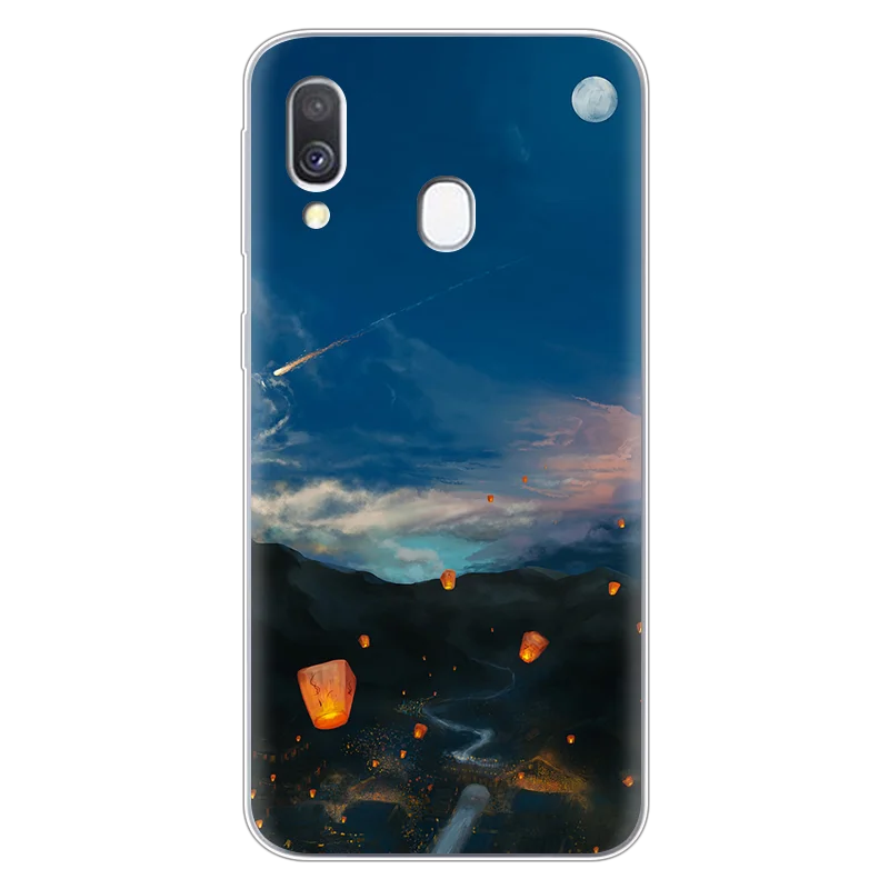 Роскошный чехол для телефона samsung Galaxy A40 A30 A50 A70 A60 A10 A20 чехол Модный мягкий силиконовый чехол из ТПУ - Цвет: xk-kmd