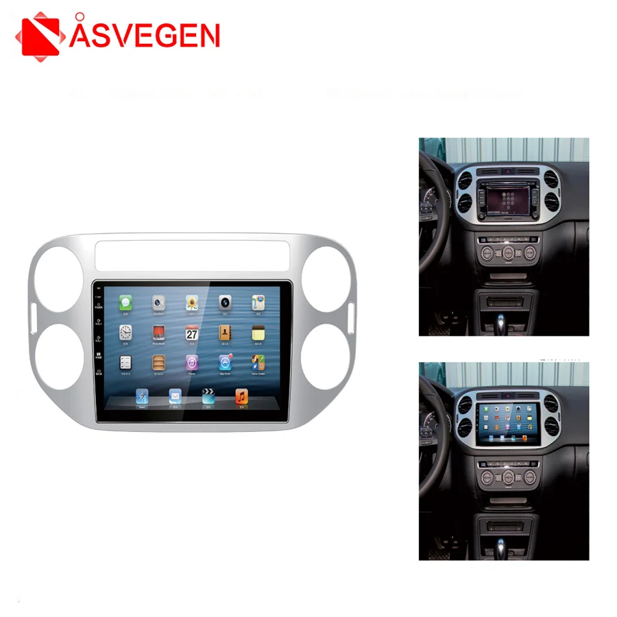 Asvegen автомобиля радио уход за кожей лица лицевой пластины Панель рама Радио