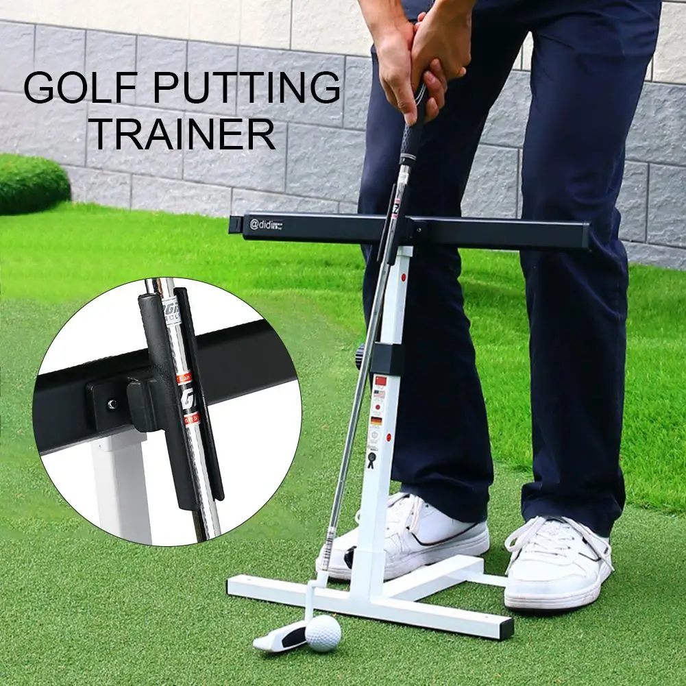 

Golf Putting Training Tool Aid Height Adjustable Golf Posture Corrector Teaching Equipment For Improving Golf Putting Ability