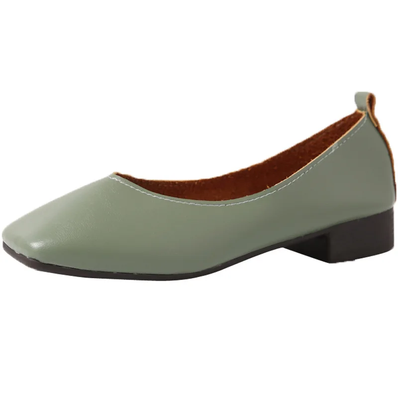 Новые весенние туфли женские популярные летние в стиле ретро Женская обувь для