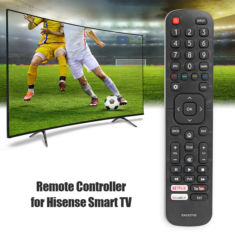 

Electronic Smart Home Accessories 4K Smart TV Wireless Controller Switch for Hisense Replacement Remote Control
