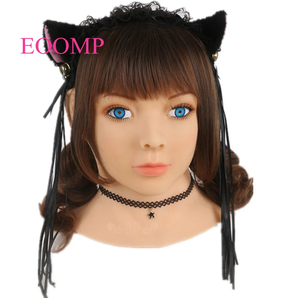 2019 высокое качество силиконовые маски женские элегантные маскарадные для женщин