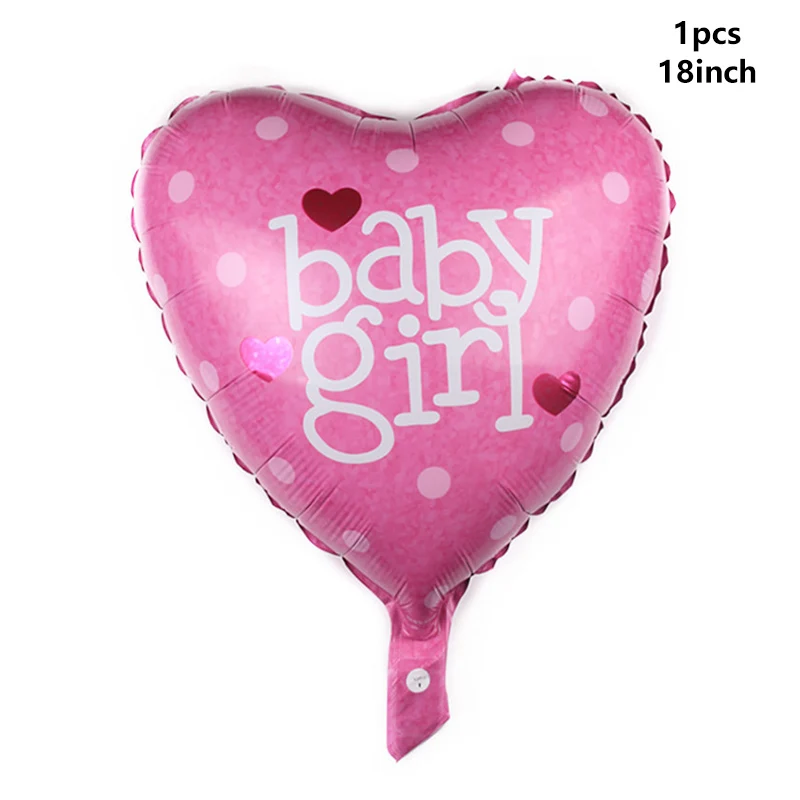 1 шт. фольгированные воздушные шары для маленьких девочек или мальчиков надувные