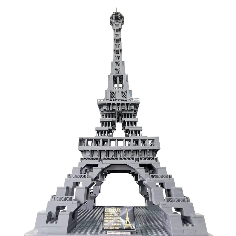 

Xinyu Technology Paris Eiffel Tower Compatible Building Blocks Highly Difficult Assembly Building Model Toy Ornaments