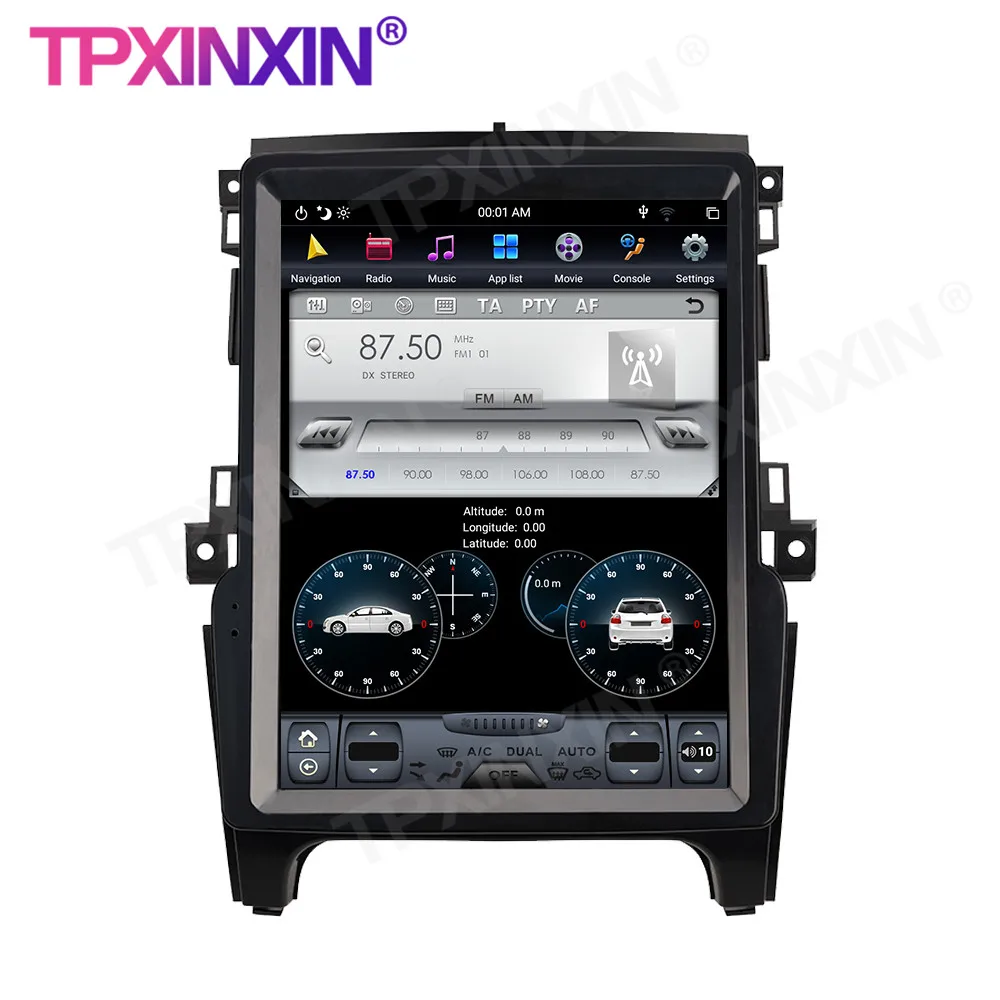 

Android 9 128G Tesla Style Vertical Screen Car GPS Navigation For Ford Ranger 2015-2019 Multimedia Player Autoradio Audio Stereo