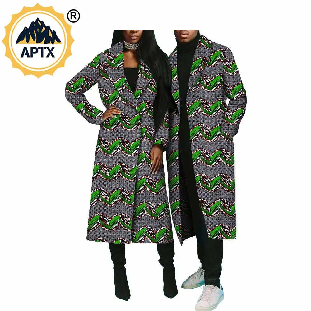 Одежда в африканском стиле для пар Семейные комплекты Дашики мужчин и женщин