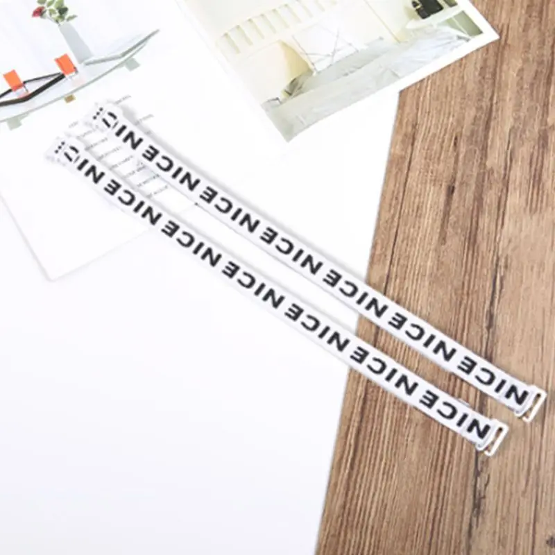 Для женщин и девочек декоративная вышивка хорошее буквы бретельки бюстгальтера