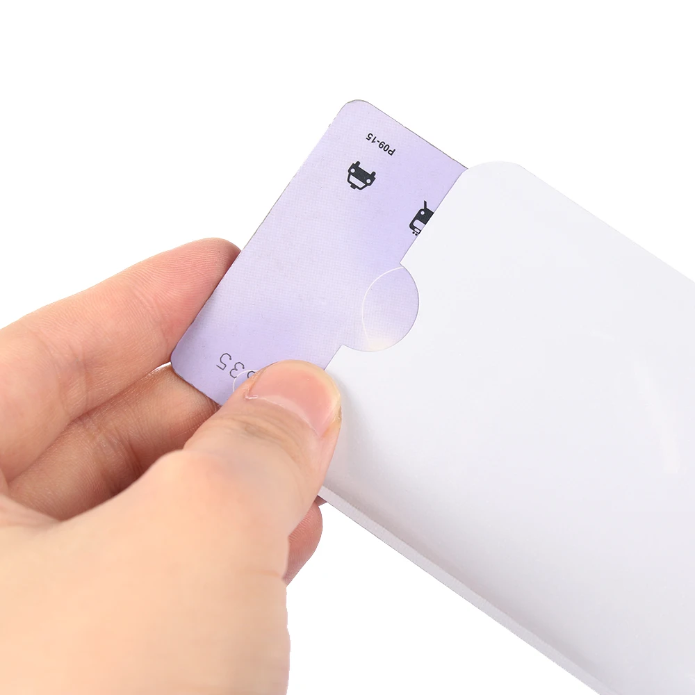 5 шт./упак. карты МИНДЕР с функцией блокировки RFID кредитной карты держатель Porte Carte Чехлы для кредитных карт Id банковская карта чехол Визитница идентичность