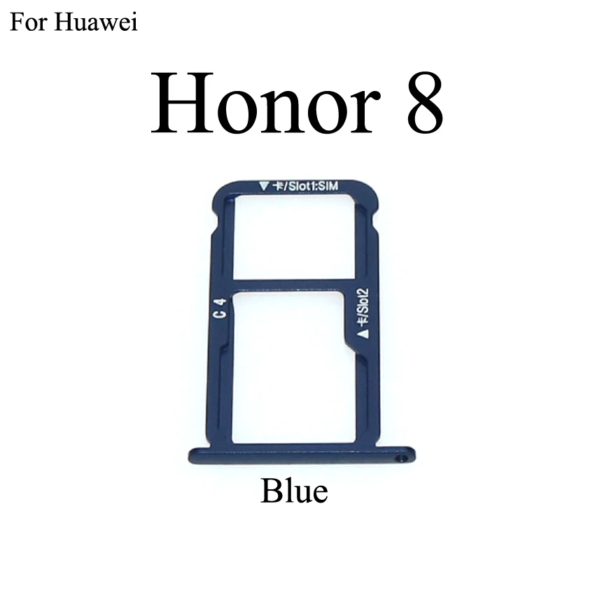YuXi For Huawei Honor 8 / Lite Micro Sim Card Tray Socket Holder Slot Adapter Replacement Parts | Мобильные телефоны и
