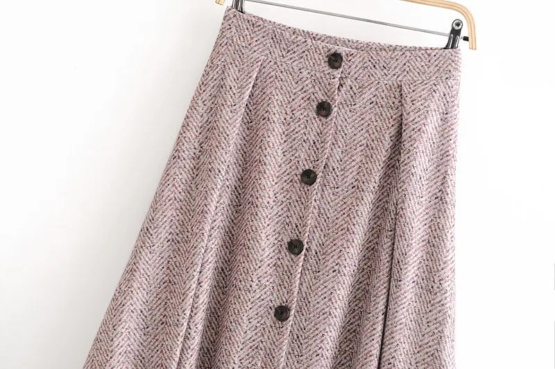 Зимние длинные вязаные женские юбки мягкая теплая плиссированная юбка макси на