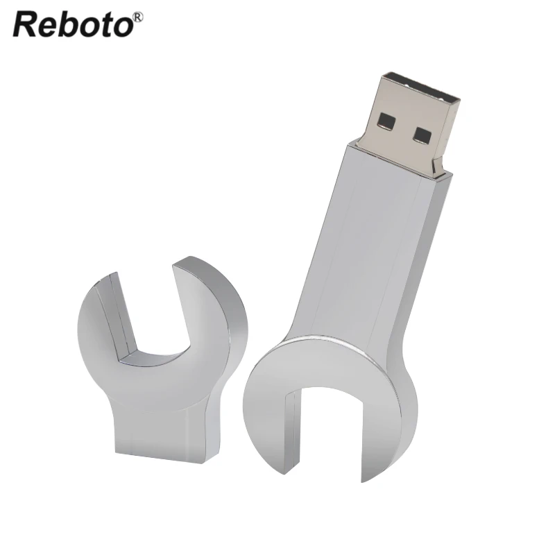 Инструмент гаечный ключ usb флеш накопитель 4gb/8gb/16gb/32gb/металлический флэш 64Гб memroy