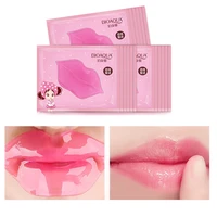 50 pcs plumper crystal collagen lip mask pads moisture essence anti ageing wrinkle patch pad gel lips enhancer care