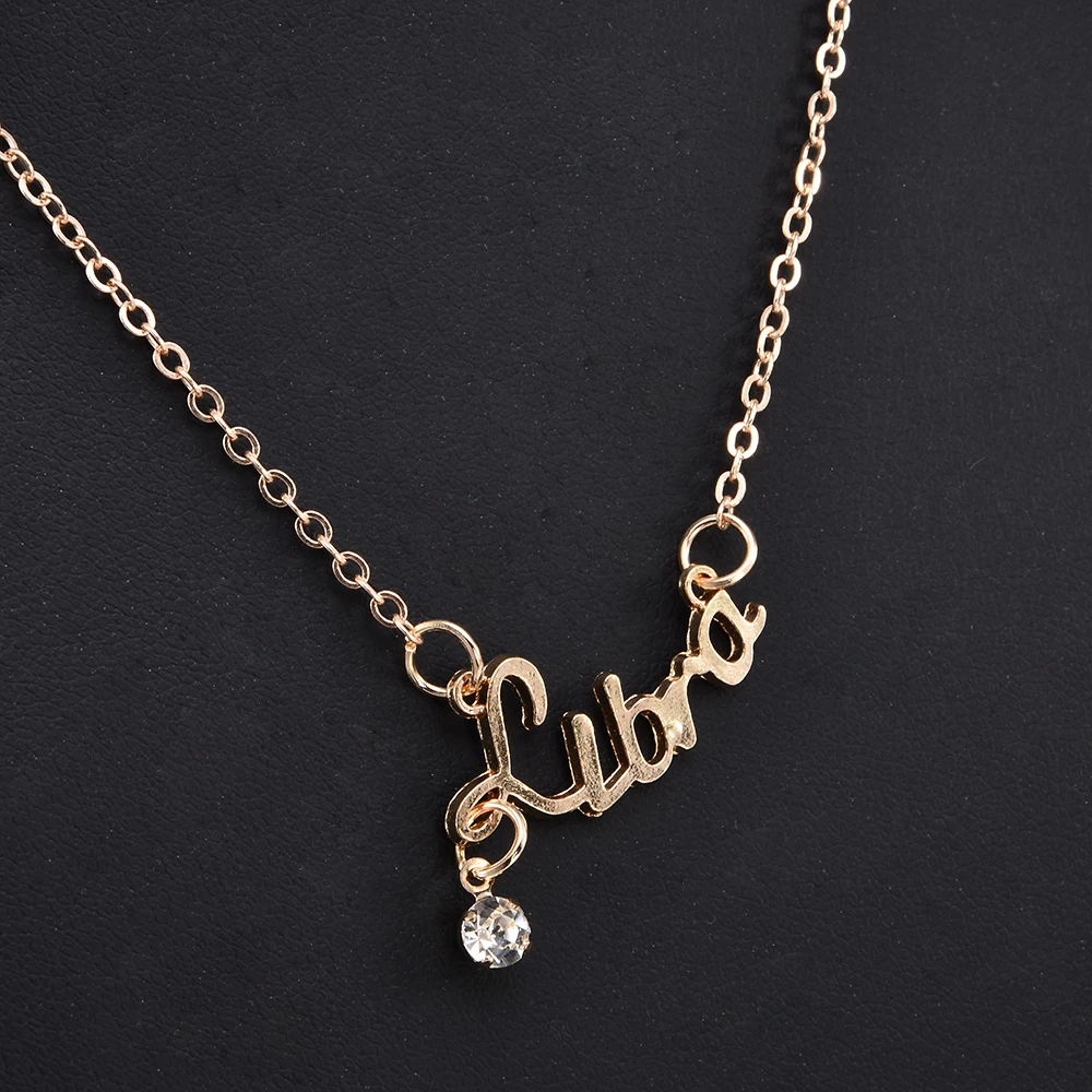 Новое поступление ожерелье с кристаллами 12 знаков зодиака ювелирные изделия