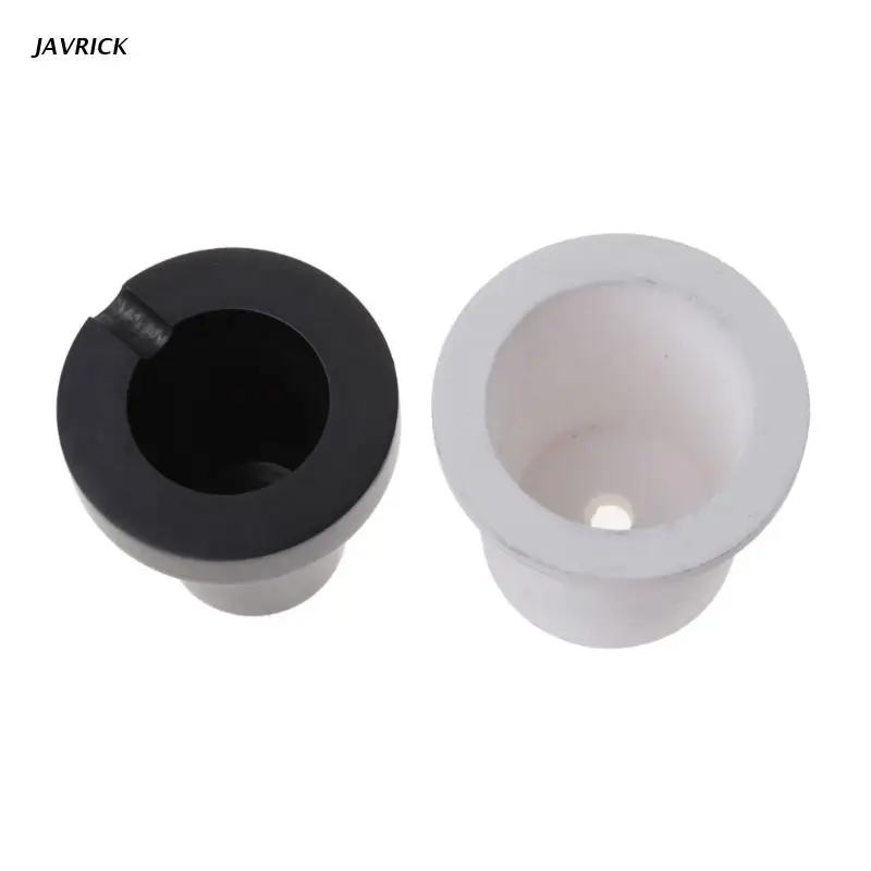 

2Pcs 700g Graphite Crucible Quartz Gold Silver Melting Crucible Cup Kit Tools