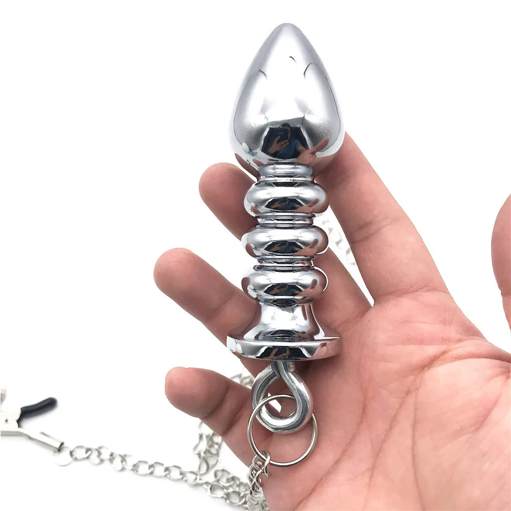 Зажимы для сосков с металлической цепочкой зажим грудных губ Sanal Plug регулируемые