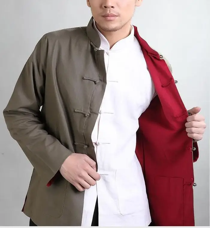 2 шт./компл. 4 вида цветов мужские хлопковые и льняные костюмы для боевых искусств