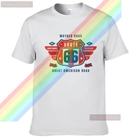 2021 new route 66 hot sale logo t shirt for men limitied edition unisex brand t shirt cotton amazing short sleeve tops
