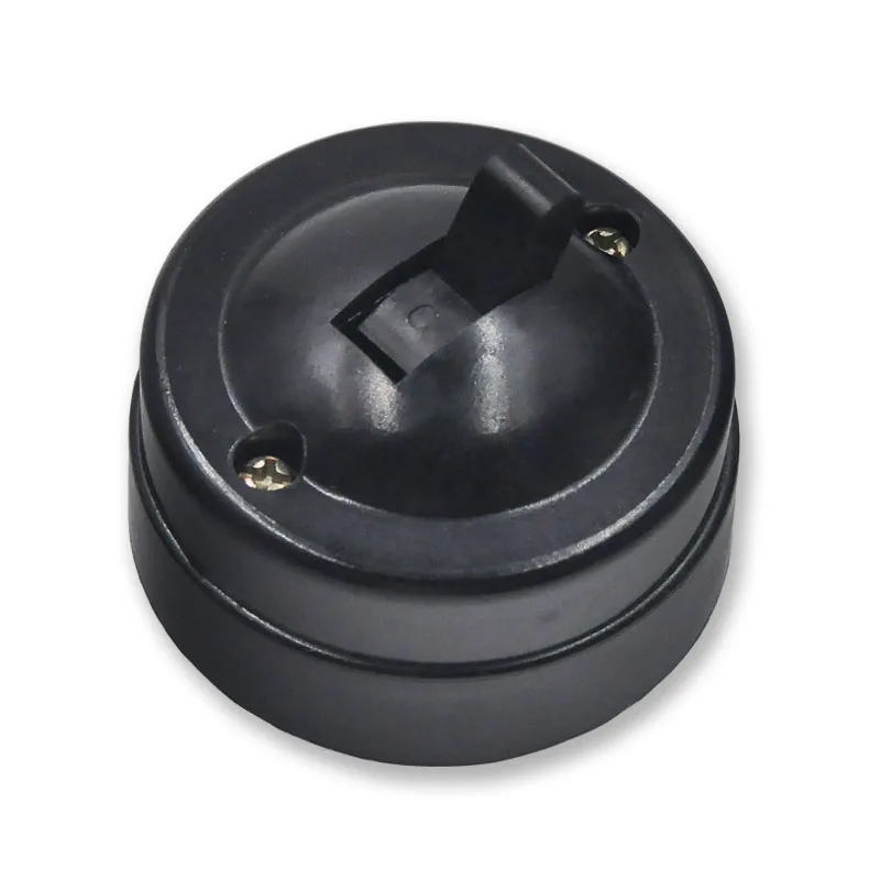 

4pcs Home Improvement Retro Round Toggle Switch Wall Mounted Led Light Switch Miniature 6A250V