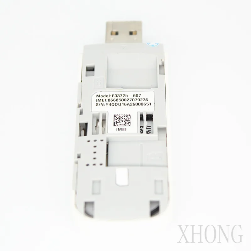 Unlocked Original New HUAWEI E3372 E3372h-607 150Mbps 4G LTE Modem Dongle USB Stick Datacard With 2 CRC9 Antennas