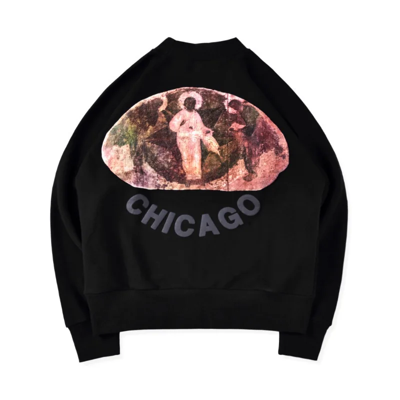 

Kanye Jesus is king Chicago painting