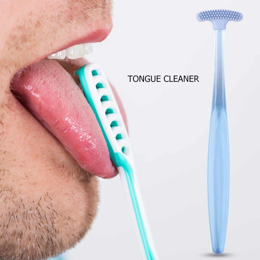 

Tongue Coating Cleaner Tongue Brush Tongue Scraper Oral Care for Adults