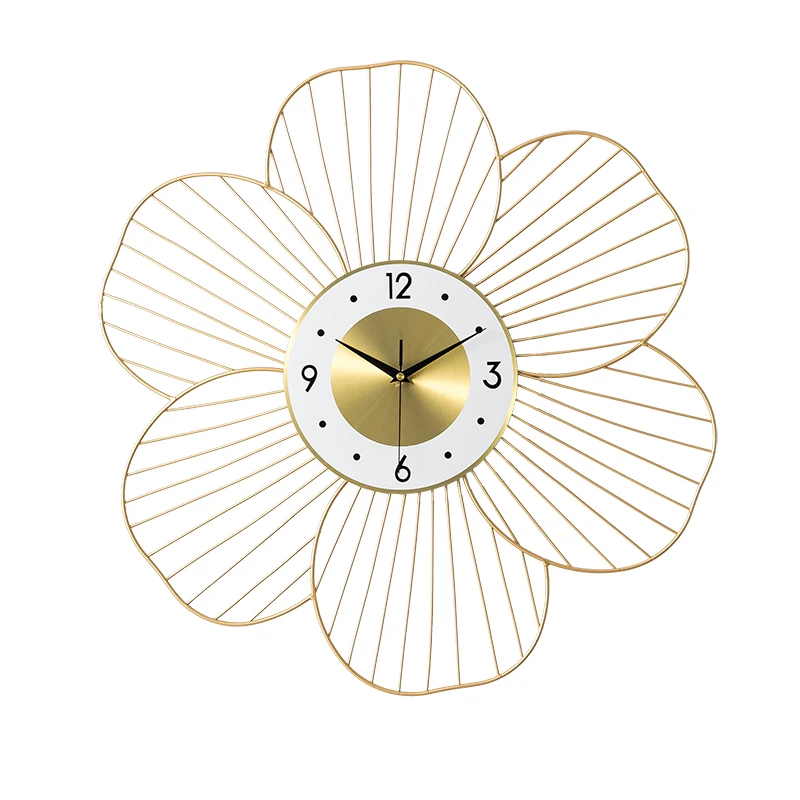 

Modern Design Outdoor Wall Clock Electronic Watch Wall Clock Digital Creative Luxury Metal Relogio De Parede Home Decoration