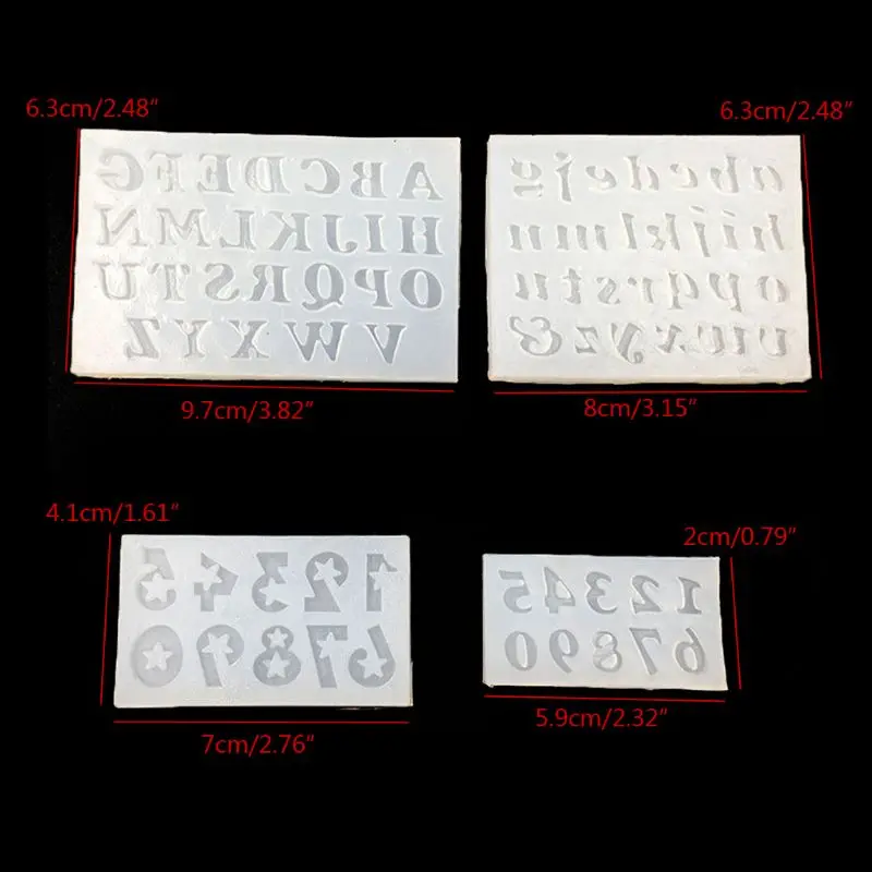 

DIY Letter Number Pendant Message Resin Mold Epoxy Resin Jewelry Making Tools