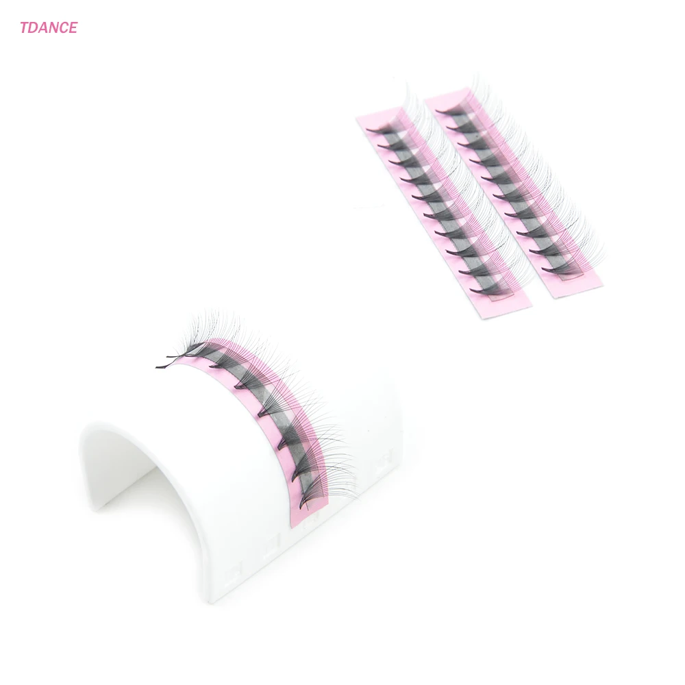 TDANCE Premade fans 13D ресницы толщина 0,03 русский объем наращивание ресниц искусственная норка наращивание ресниц макияж инструменты мягкие