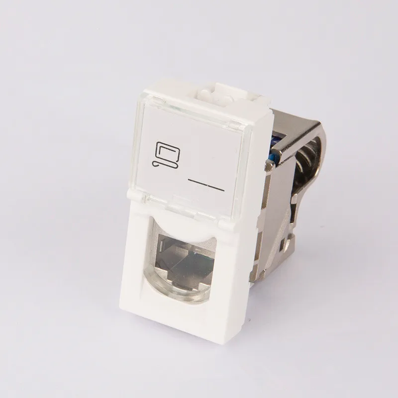 Сетевой разъем Cat6 модульный Keystone Jack RJ45 Французский | Компьютеры и офис