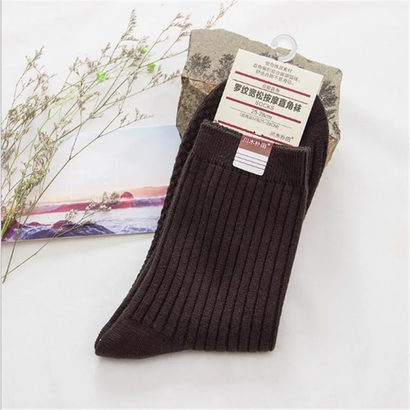 

1 Pair Keep Warmthick Men's And Woman Socks Fashion Autumn Socks Cotton Breathable Keep Warm Floor Anti-skid 2021 Colorful