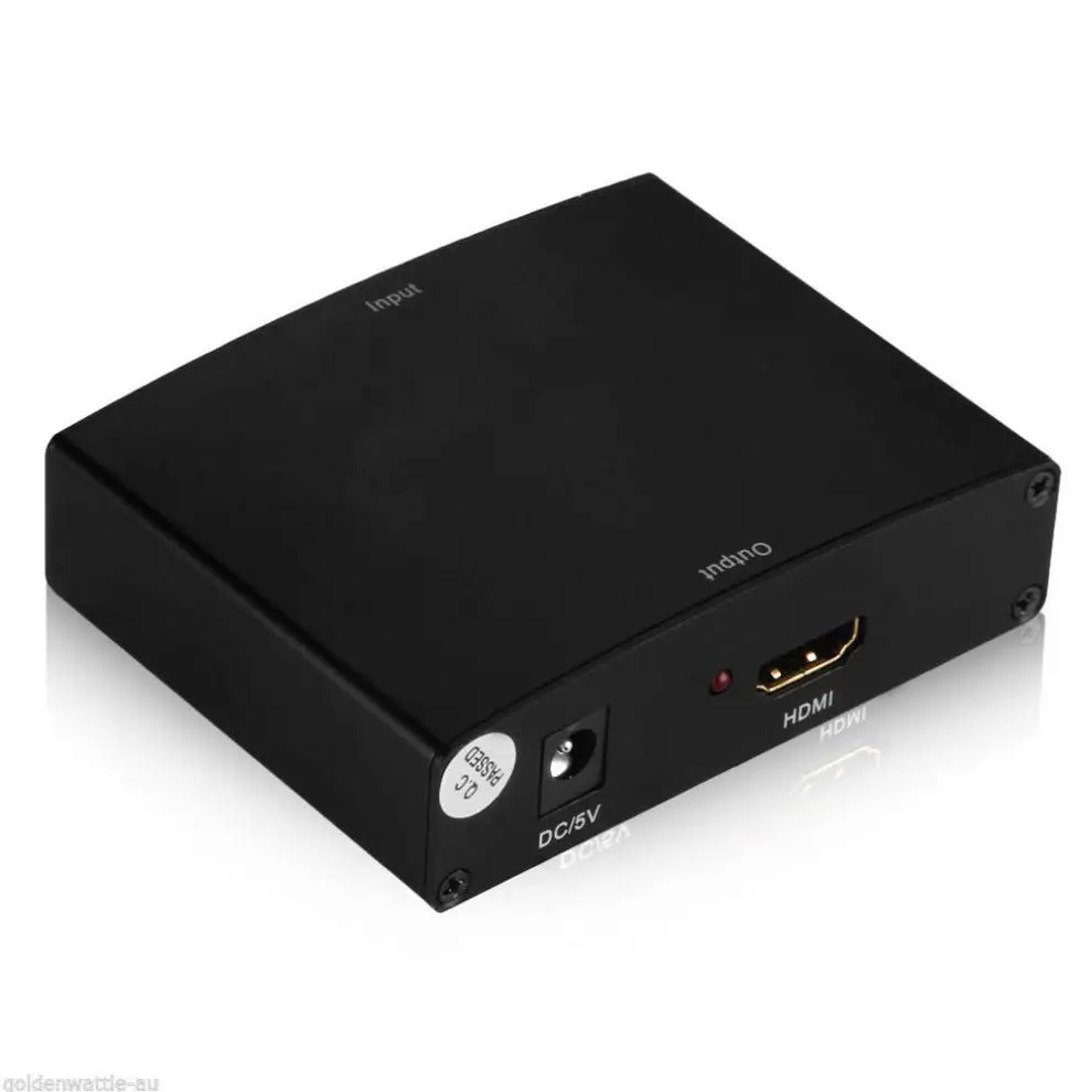 DigiYes 1 шт. портативный 5 Вт RCA гнездовой Компонентный видео YPbpr RGB и R/L аудио к HDMI HDTV