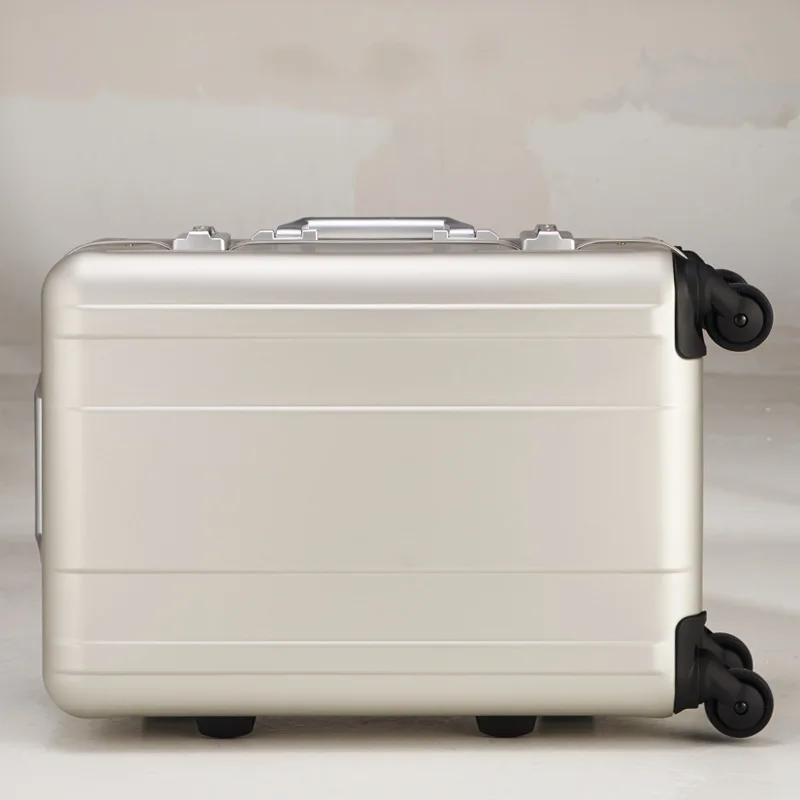 100% весь алюминиевый багаж Hardside на колесиках чемодан для багажа 20 &quotдля переноски