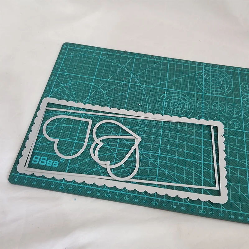 Металлические Вырубные штампы Slimline сделай сам скрапбукинг карточка трафарет