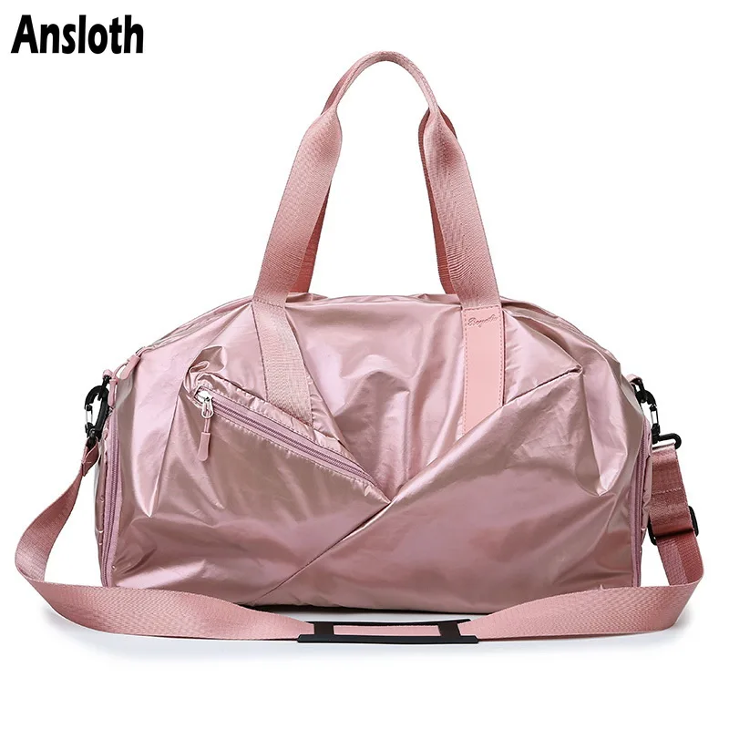 

Ansloth Travel Duffel Bag Women Portable Travel Bag Ladies Big Shoulder Bag Waterproof Luggage Bag Female Casual Handbag HPS 800