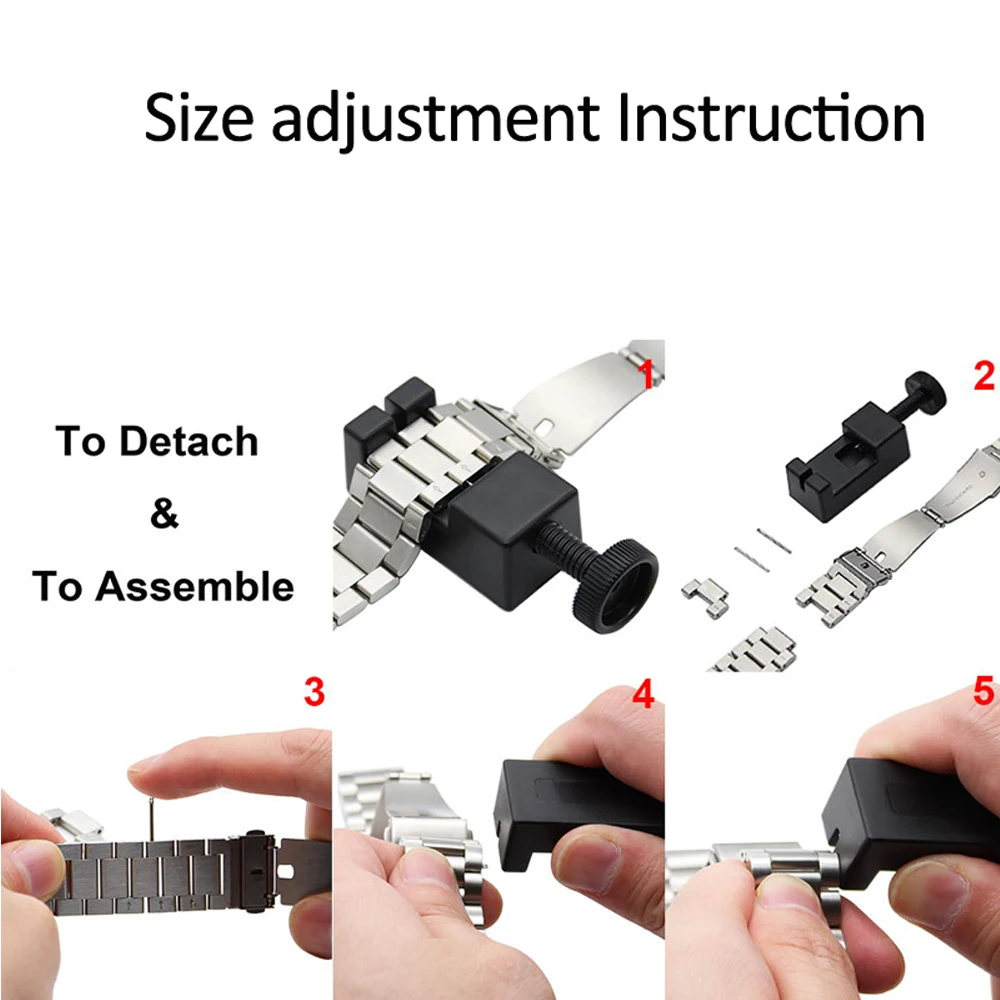 

Hot 22mm Smart watch Strap For Samsung Galaxy Watch 3 45/46/S3 Classic/Frontier Quick Release Stainless Steel Business Wristband