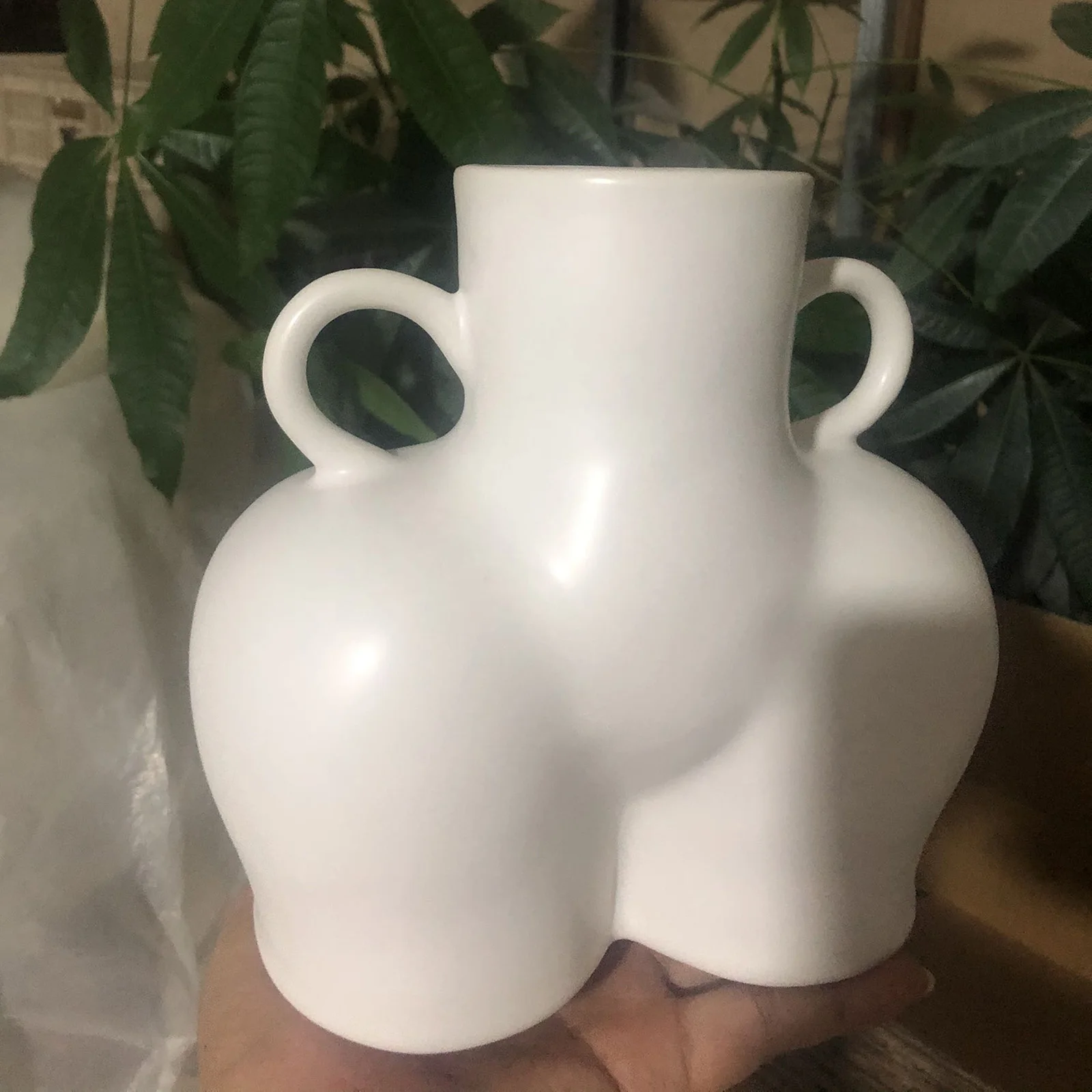 Керамическая ваза настольный контейнер для растений креативный декоративный