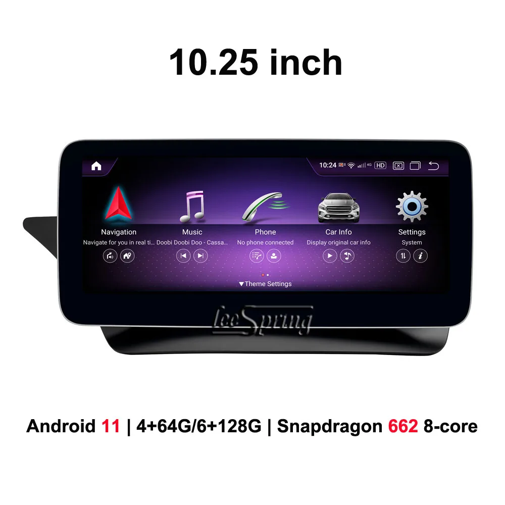 

Автомобильный мультимедийный плеер, экран 10,25 дюйма, Android 11, для Mercedes Benz E-Class W213 W212 (седан Limo 4 двери 2015-2016 NTG5.0)