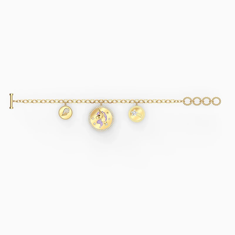 

2020 Fashion Jewelry SWA New OUT OF THIS WORLD UNICORN Bracelet Charming Unicorn. Star. Wing Decoration Women's Jewelry Gift