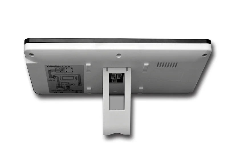 9 'Multi Apartments Families Record FunctionColor Video Device Door Intercom System With 4 Monitor Building Doorphone Waterproof
