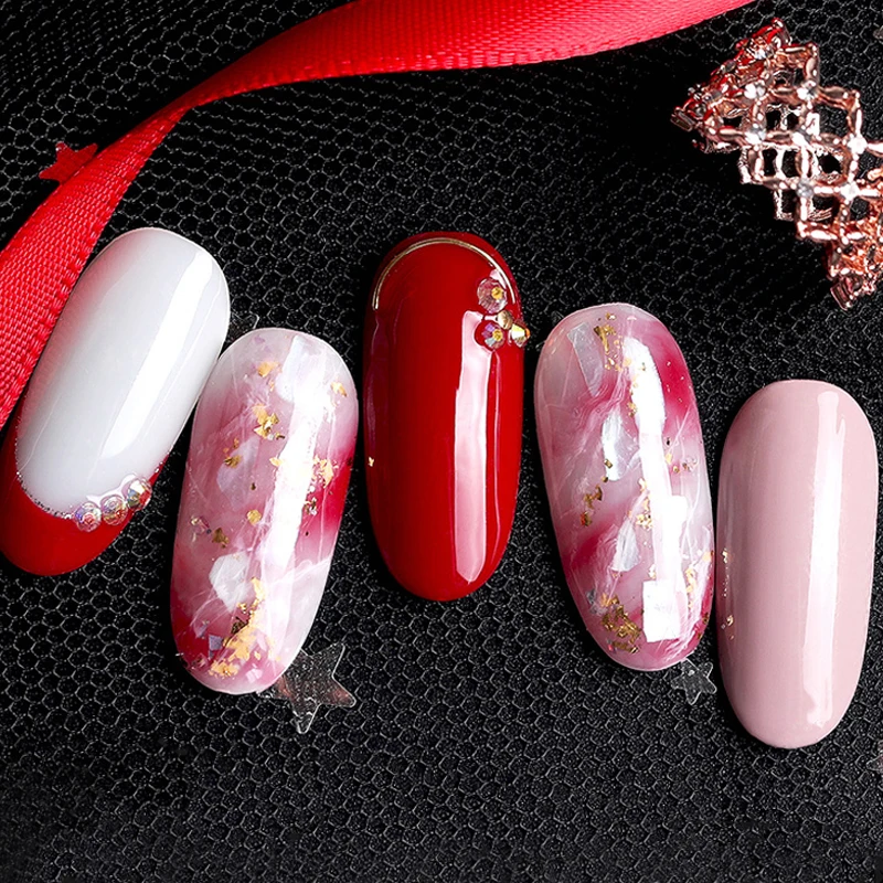 Украшение для ногтей ультра-тонкий неправильный натуральный лак кусок хлопья