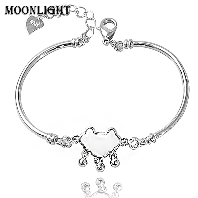 

925 Sterling Silver Pin New Peace Lock Design Advanced Feeling Cold Wind Gift Fritillaria Long Life Hand Ornament Jewelry