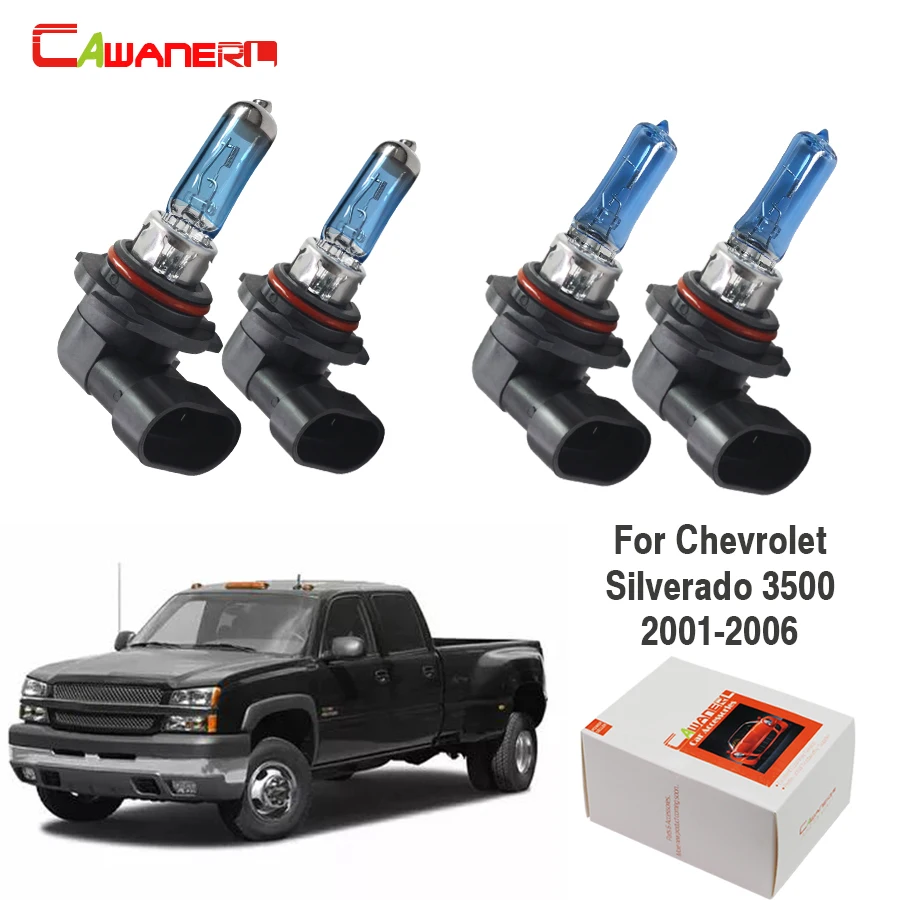 Cawanerl 4X100W 9005 + 9006 автомобисветильник галогенная лампа светильник свет Ближний и