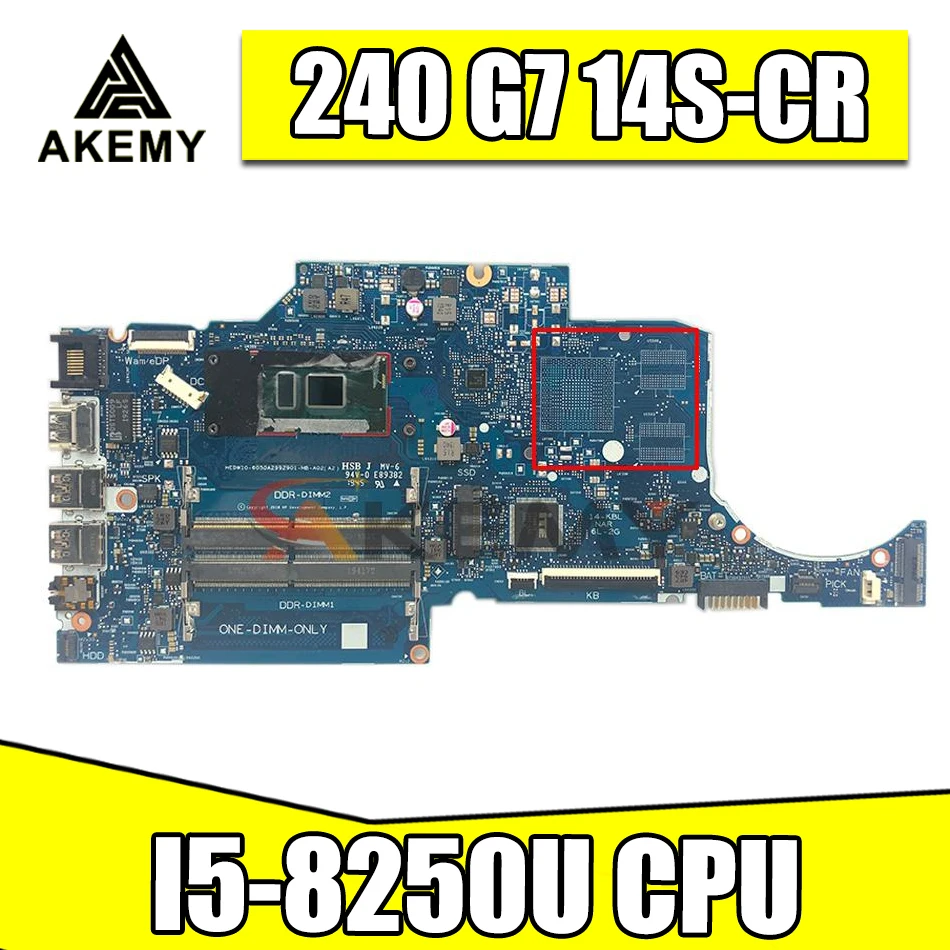 

Материнская плата 6050A2992901-MB-A02 для ноутбука HP 240 G7 14S-CR 14S-CF