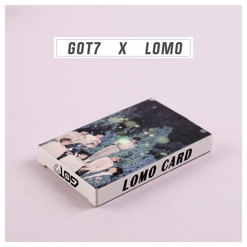 32 шт./компл. Got7 Mark Jackson YoungJae Bamboo YuGyeom JinYoung JB самодельная бумажная ломо-карта
