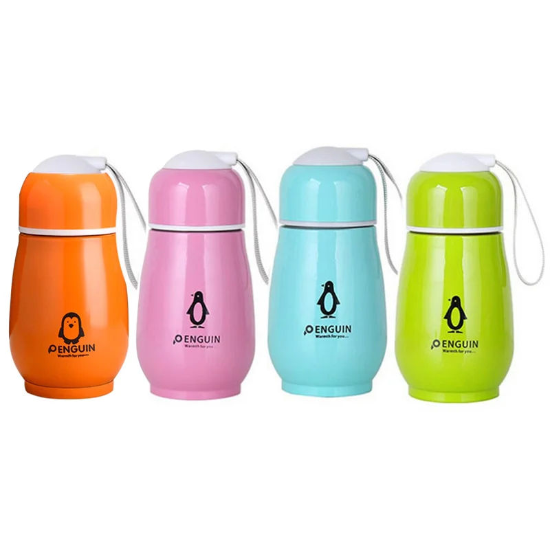 Открытый Дорожный термос из нержавеющей стали бутылка для воды студентов Мини