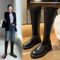 british style long boots womens autumn 2020 new style but knee thin boots small knight boots tall martin boots