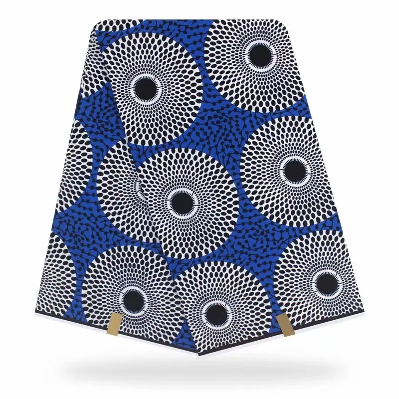 Анкара Африканский воск печати настоящий с фабрики 100% хлопок 6 ярдов для платья